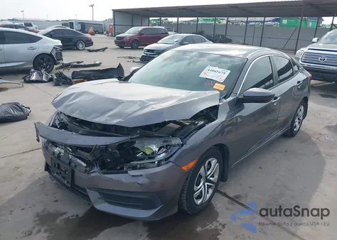 2016 Honda Civic Lx z USA, uszkodzony, nr VIN 19XFC2F53GE084493